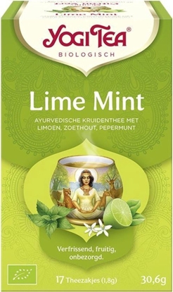 YOGI TEA BIO LIME MINT 17ST